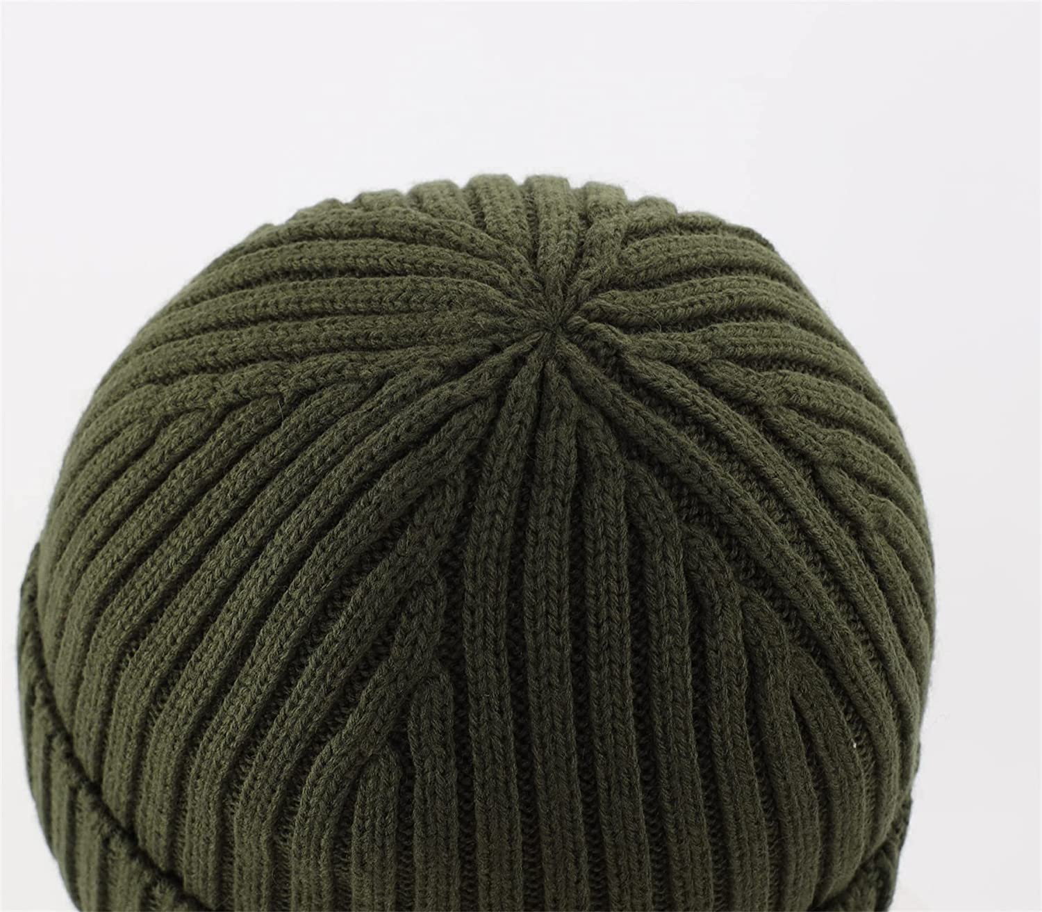 Connectyle Classic Men's Warm Winter Hats Thick Knit Cuff Beanie Cap with Lining - Image 2